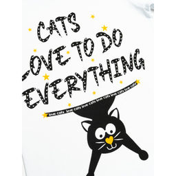 Футболка Подростковая Шалунья Белый - Ronda фото 2