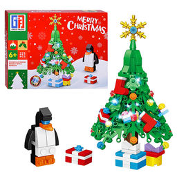 Конструктор "Елочка с подарками" 221 (дет.)
