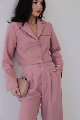 12339 Костюм брючный пудровый - Martichelli фото 4