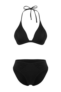 TRENDYOLMILLA Yesil Ucgen Drapeli Regular Bikini Tak?m? TBESS25BT00049  фото 11