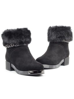 04-206W-8Y1 8J33M Ботинки зимние женские (натуральная замша, натуральный мех) - Фабричный китай фото 14