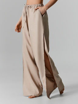 Брюки домашние женские с боковыми высокими разрезами - Mark formelle фото 5