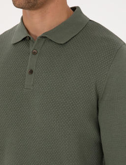 Duman Slim Fit Polo Yaka D__meli Triko Kazak - Pierre cardin фото 7