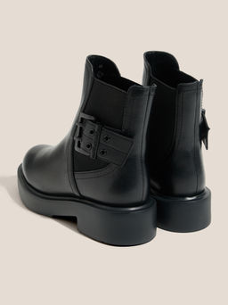 Женские челси LOVE MOSCHINO NEW CITY LOVE Артикул 4562324, черный  фото 5