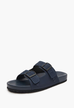 Синие мужские сабо