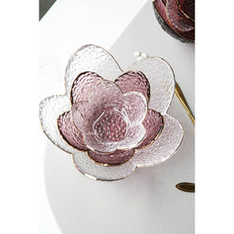 Миска стеклянная фигурная Цветок, 60 мл, 94 см - Simaland фото 5