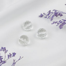 Бусины для украшений из Горного Хрусталя (3 шт)