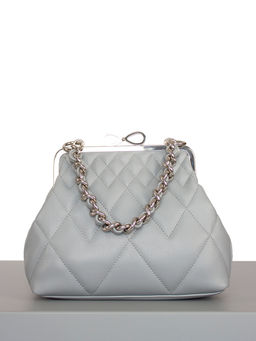 LACCOMA сумка Ева-Л815-серо-голубой эко кожа хлопок