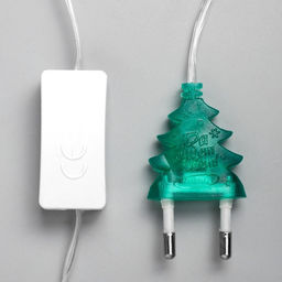 Гирлянда Нить 5 м с насадками Ёжики, IP20, прозрачная нить, 20 LED, свечение мульти (RG/RB), мигание, 220 В - Luazon lighting фото 10