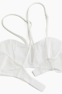 Sujetador suave de encaje sin acolchado - H&m фото 6