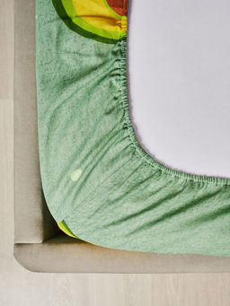 Простыня бязь на резинке - Авокадо 180х200х25