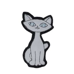 Термоаппликация BLITZ №4 12 шт 4-27 кот белый 7х4 см