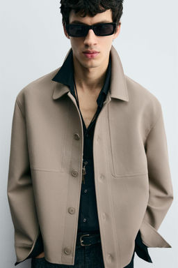 BOXY FIT OVERSHIRT - Zara фото 6