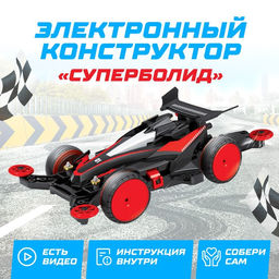 Электронный конструктор Суперболид, 4WD