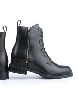 04-M3-1492 BLACK Ботинки зимние женские (натуральная кожа, натуральный мех) - Фабричный китай фото 14