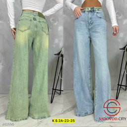 Джинсы с высокой посадкой