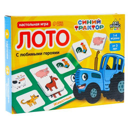 Лото для малышей Синий трактор, по методике Г. Домана