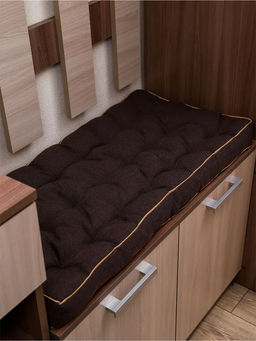 Подушка в прихожую на банкетку и скамейку PPR 80х40, Рогожка "Iris" премиум класса, Bio-Line