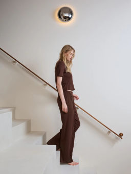 Домашние брюки из ажурного хлопка ZR2603122808-20 / Zarina