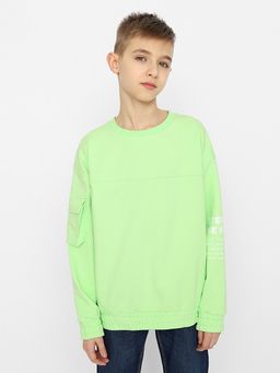 CRB wear/CSJB 63477-38-355 Джемпер для мальчика,ментоловый/Ex.Cherubino