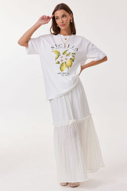 Футболка LYUSHe 4137 лимон