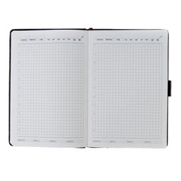 Ежедневник недатированный А5, 140 листов в клетку, с хлястиком, обложка кожзам, МИКС - Simaland фото 5