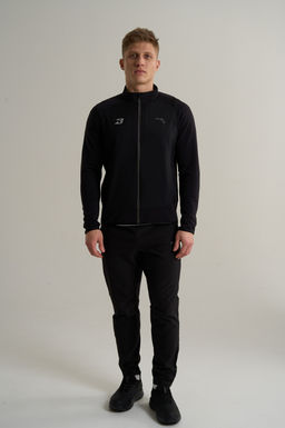 Брюки текстильные утепленные Черный ANTA RUNNING Woven Track Pants фото 2