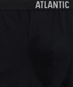 ATLANTIC 3MH-011 Трусы шорты Solid - набор 3 шт. черный фото 5