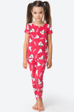 Хлопковая пижама для девочки Bonito  фото 2