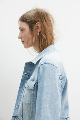 Cazadora denim corta - H&m фото 5