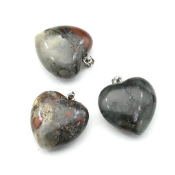 Кулон Сердце 25*25мм из яшмы перепелиной - Радуга камня фото 13