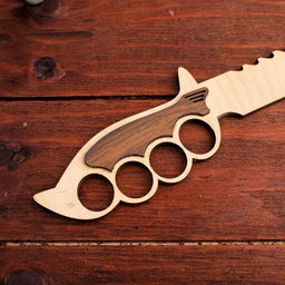 Цена за 2 шт. Сувенирное оружие Нож 25x5,5 см - Simaland фото 3