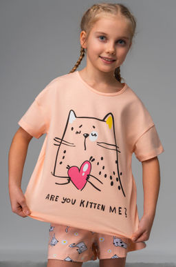Пижама для девочки с шортами Bonito  фото 9