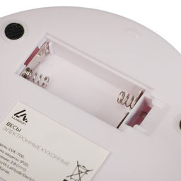 Весы кухонные Luazon LVK-706, электронные, с чашей, до 5 кг, белые - Luazon home фото 22