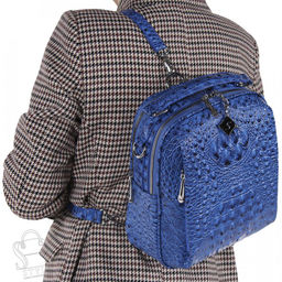 Рюкзак женский 69123-1 blue Velina Fabbiano-Safenta/50 в Новосибирске