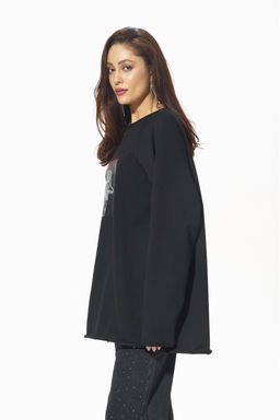 Лонгслив Party Mood Black - Erist store фото 4