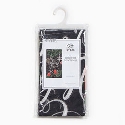 Полотенце Этель С Новым Годом 40х73 см, 100% хл, саржа 190 гр/м2  фото 2