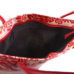 Сумка натуральная кожа ручная роспись № 1247/22 - Ганг фото 4