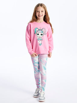 Bisiklet Yaka LOL Surprise OMG Lisansl? Uzun Kollu K?z ?ocuk Sweatshirt - Waikiki фото 2