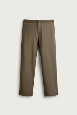 PANTAL?N REGULAR FIT CONFORT / Khaki - Zara фото 4