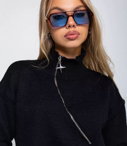 Свитер #КТ805 (6), чёрный - Dommod фото 5