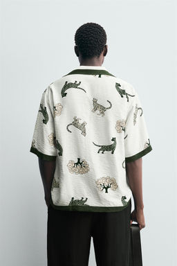 ANIMAL PRINT SHIRT - Zara фото 3