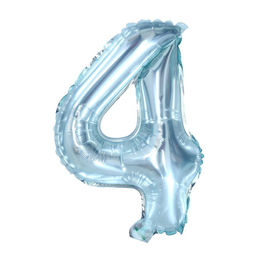 Воздушные шары фольгированные 16" «Набор цифры 0-9», для палочки, МИКС