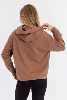 Толстовка М323135ВШб Коричневый - Елена фото 9