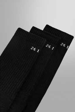 CALCETINES B?SICOS ENTRENAMIENTO PACK 3 / Negro - Zara фото 2