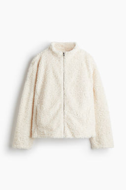 Chaqueta oversize en borreguito