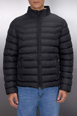 TRENDYOL MAN Tas Regular Fit Dik Yaka Sisme Ruzgara ve Suya Dayan?kl? Mont TMNAW23MO00001 - Trendyolmilla фото 16