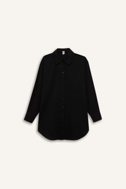 Fall in Love Regular Fit Pamuklu Plaj Gomlegi - Defacto фото 13