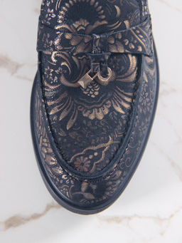 Лоферы лоферы EDART 170.2699bl. Черный грация  фото 11