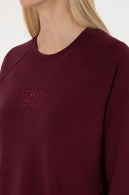 Kad_n Bordo Sweatshirt - U.s. polo assn фото 7